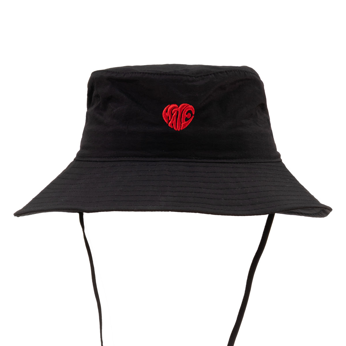 LOVE&HATE GOLF HEART LOGO BUCKET HAT