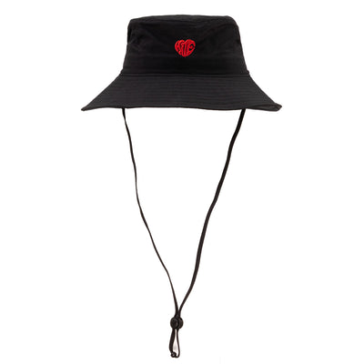 LOVE&HATE GOLF HEART LOGO BUCKET HAT