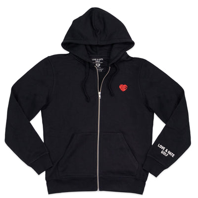 LOVE＆HATEGOLF  ORGANIC COTTON ZIP Hoodie