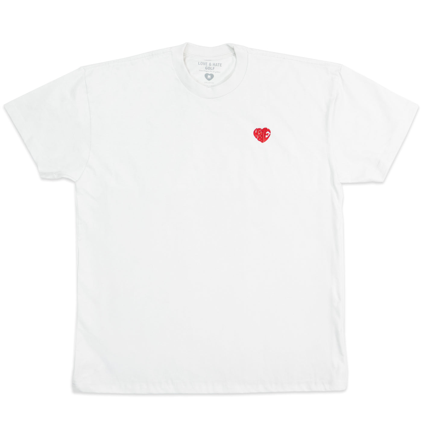 LOVE&HATE HEART LOGO TEE