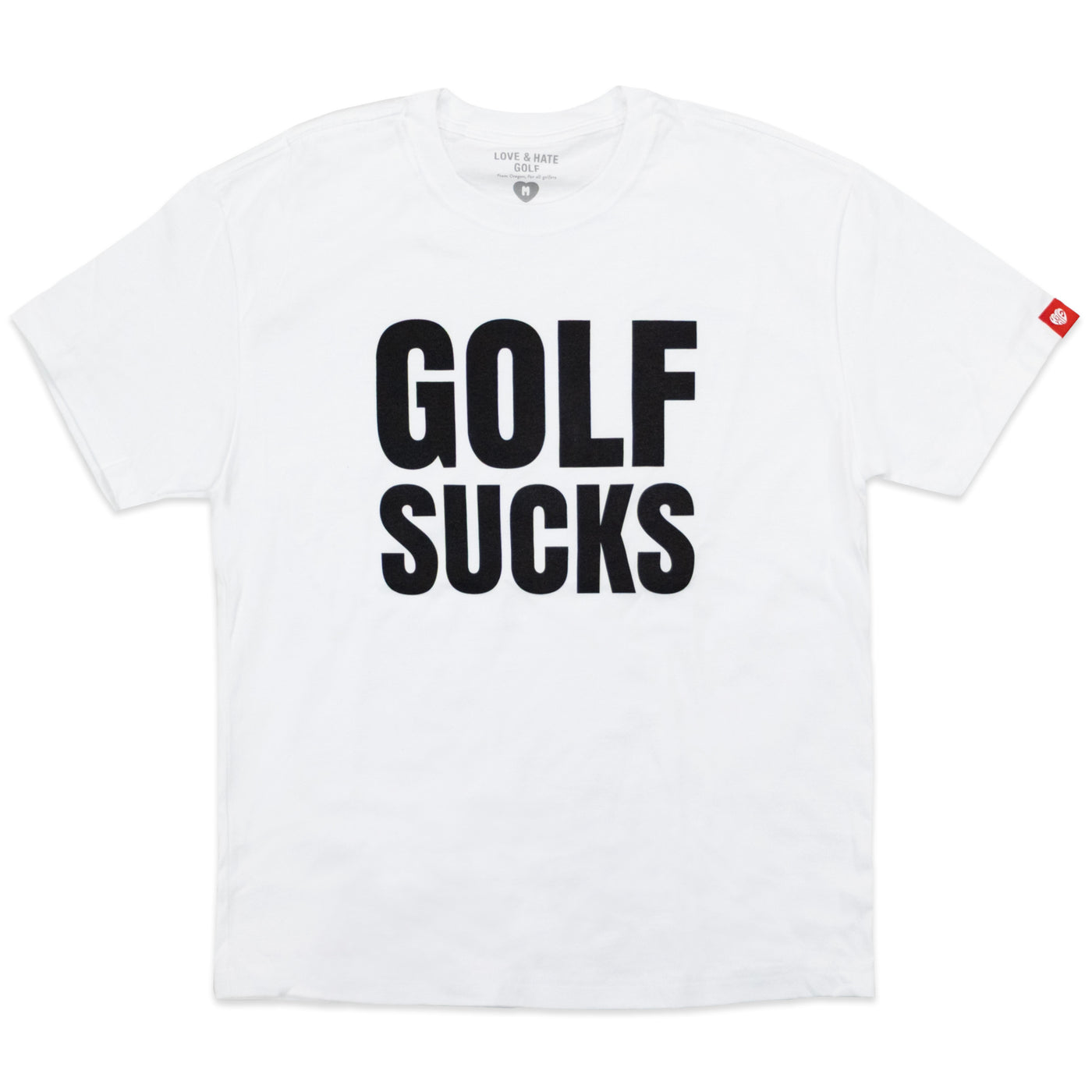 GOLF SUCKS HEAVYWEIGHT TEE
