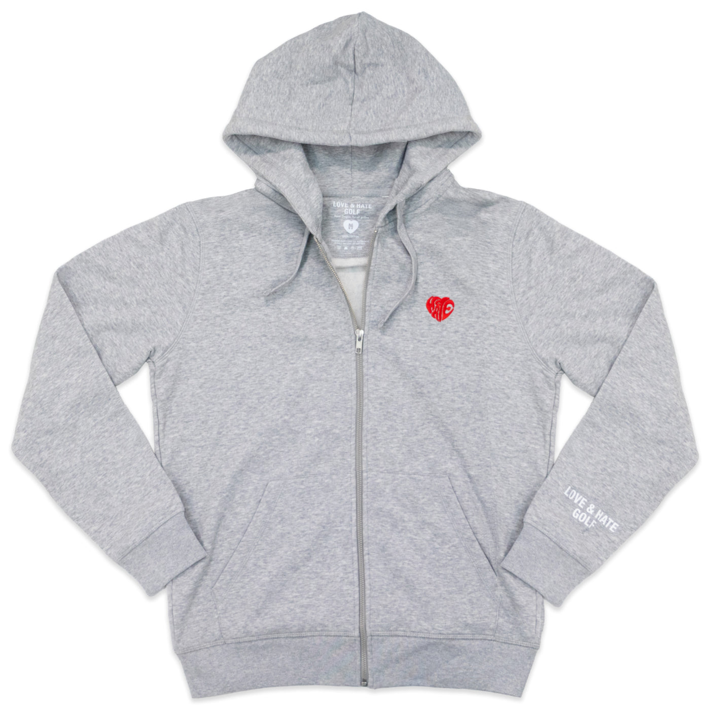 LOVE＆HATEGOLF  ORGANIC COTTON ZIP Hoodie