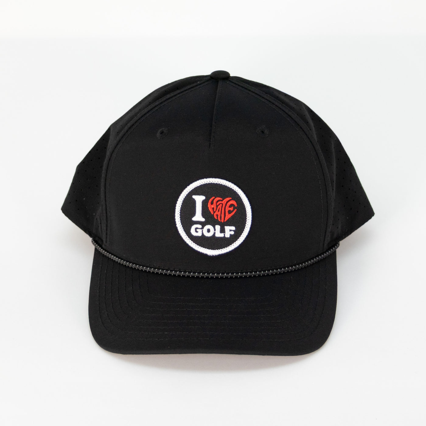 LOVE&HATE GOLF LOGO ROPE CAP