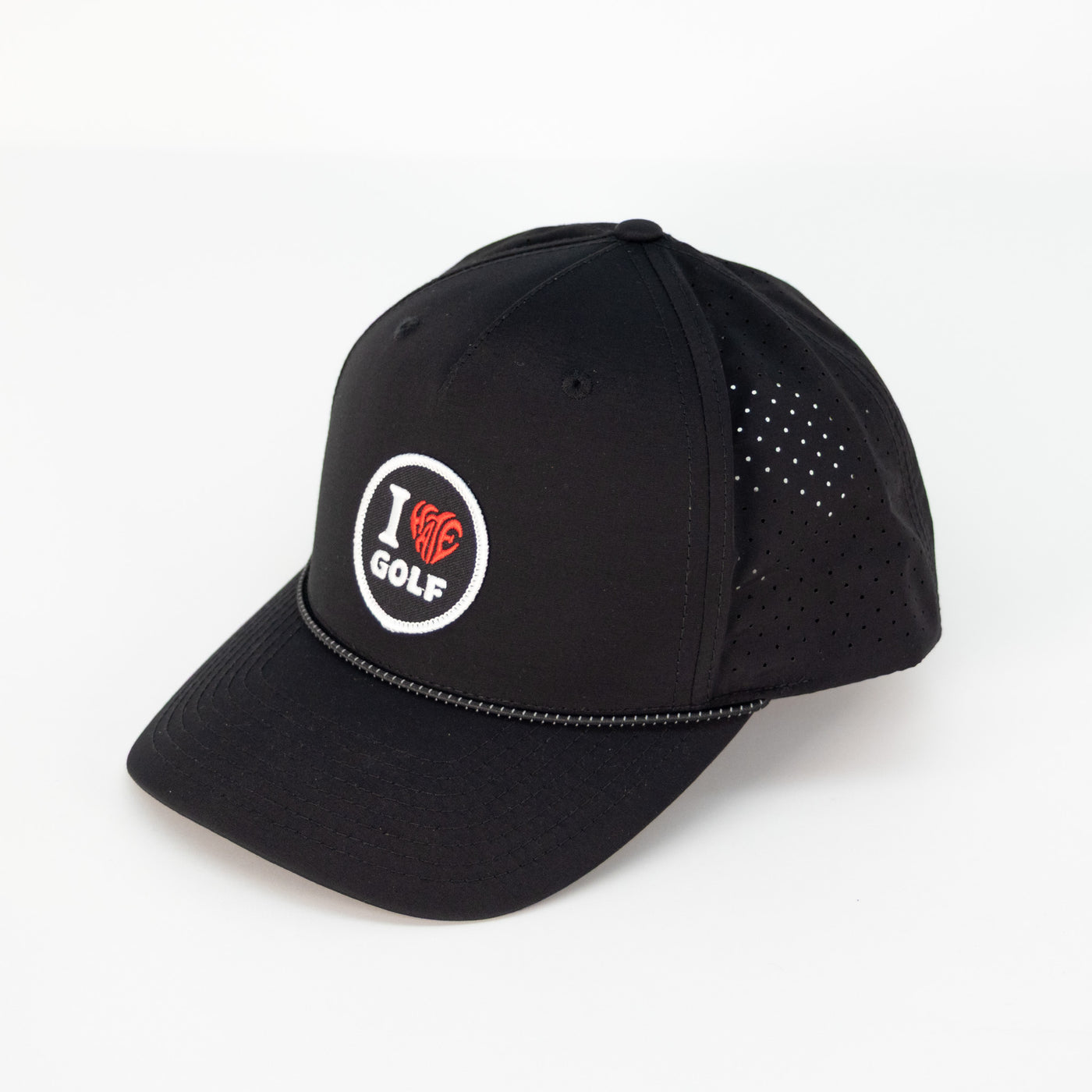 LOVE&HATE GOLF LOGO ROPE CAP
