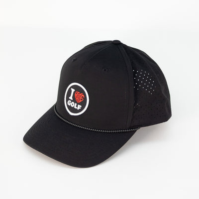 LOVE&HATE GOLF LOGO ROPE CAP