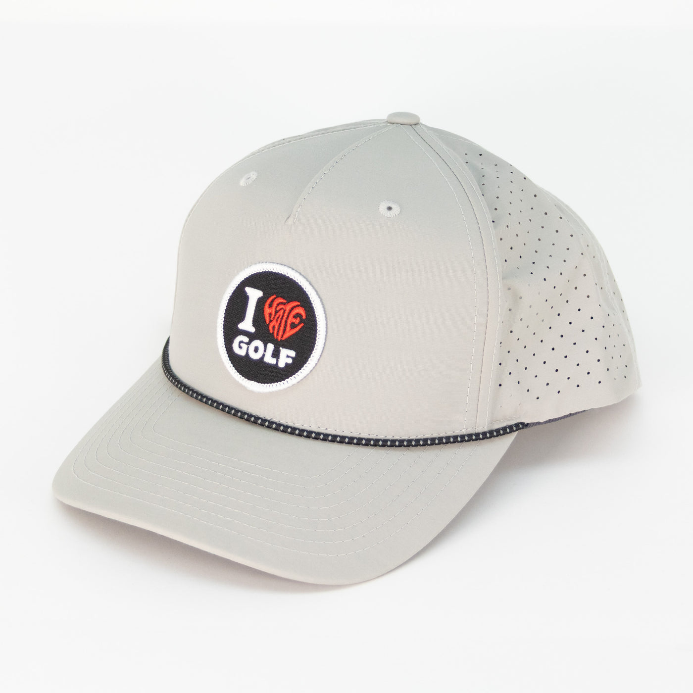 LOVE&HATE GOLF LOGO ROPE CAP