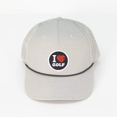 LOVE&HATE GOLF LOGO ROPE CAP