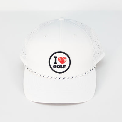 LOVE&HATE GOLF LOGO ROPE CAP