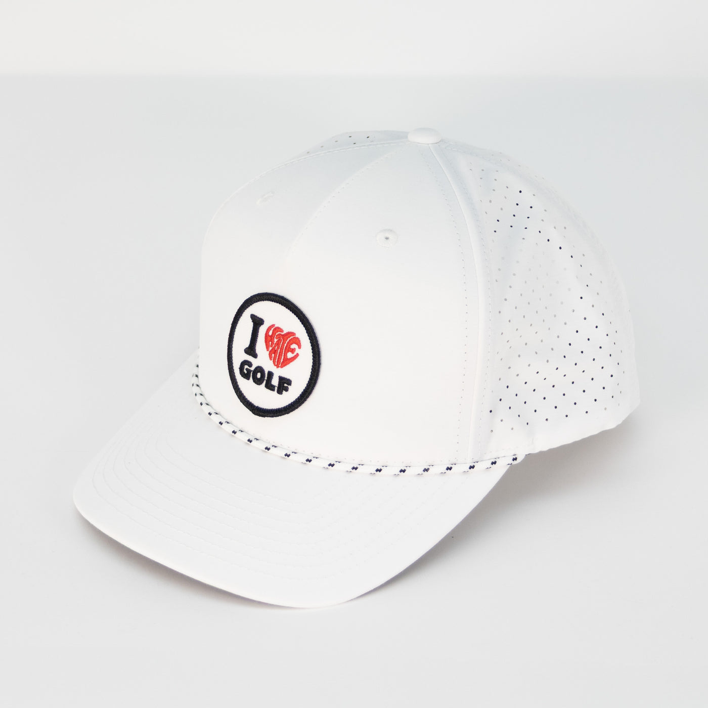 LOVE&HATE GOLF LOGO ROPE CAP