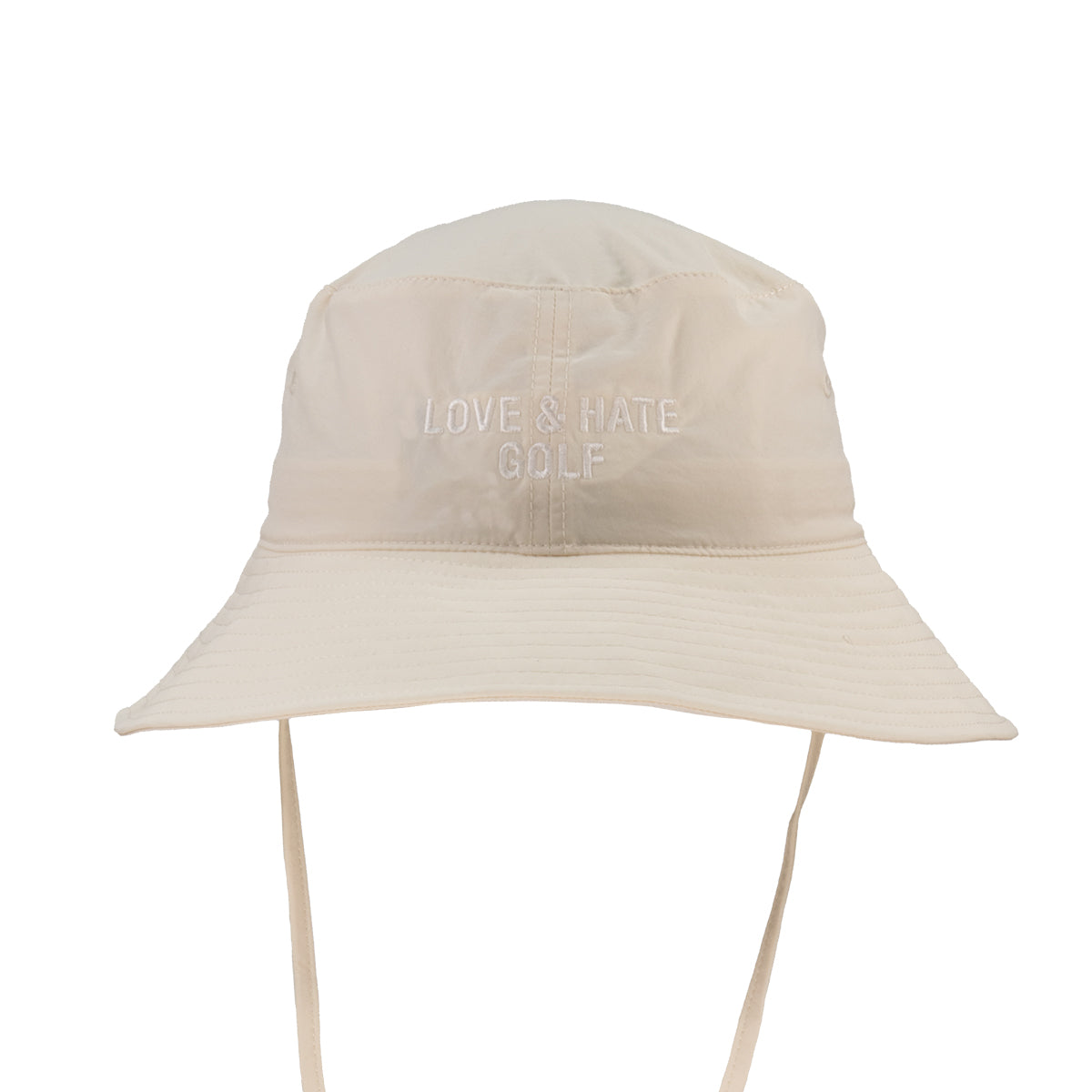 LOVE&HATE GOLF HEART LOGO BUCKET HAT