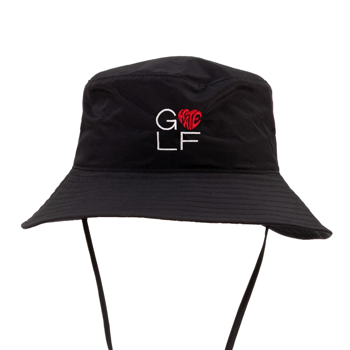GOLF BLOCK LOGO BUCKET HAT