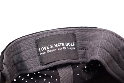 LOVE&HATE GOLF LOGO ROPE CAP